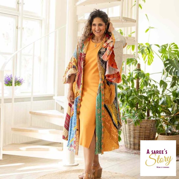 Thyra frakke vendbar Str OneSize