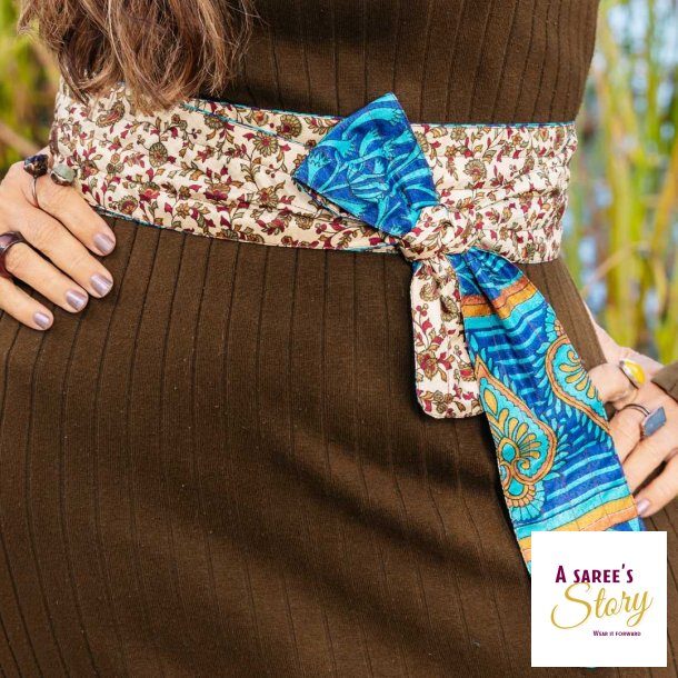 Belle reversible belt size 7.5cm x 2.5mtr