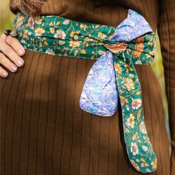 Belle reversible belt size 7.5cm x 2.5mtr