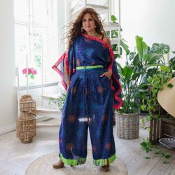 Navy set YZ poncho / Cleopatra Size S/M