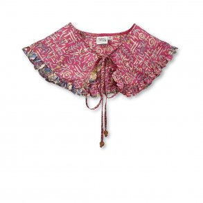 Pink / beige / blue Gloria detachable collar