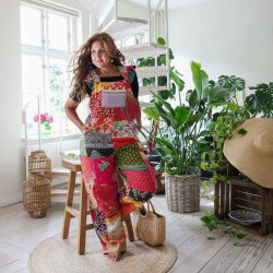 Multicolor Helga overalls Size L/XL