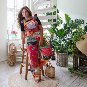 Multicolor Helga overalls Size L/XL