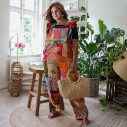 Multicolor Helga overalls Size L/XL