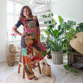 Multicolor Helga overalls Size L/XL