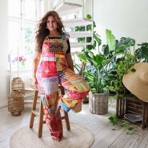 Multicolor Helga overalls Size L/XL