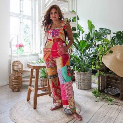 Multicolor Helga overalls Size S/M