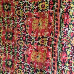 Multicolor Monica kantha scarf size 1x2 mtr