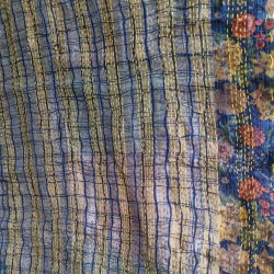 Multicolor Monica kantha scarf size 1x2 mtr