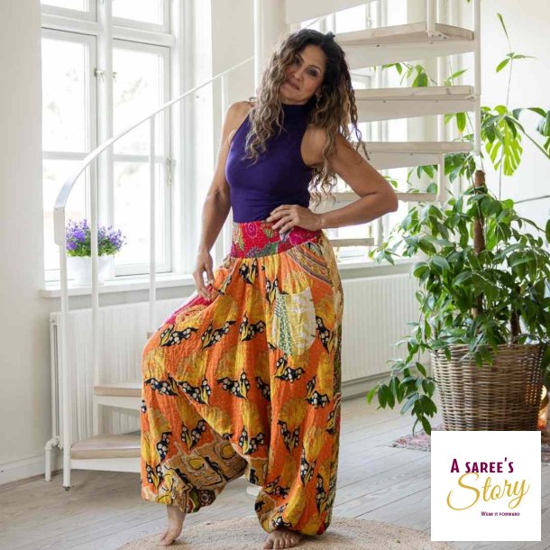 Saga yoga bukser Str OneSize
